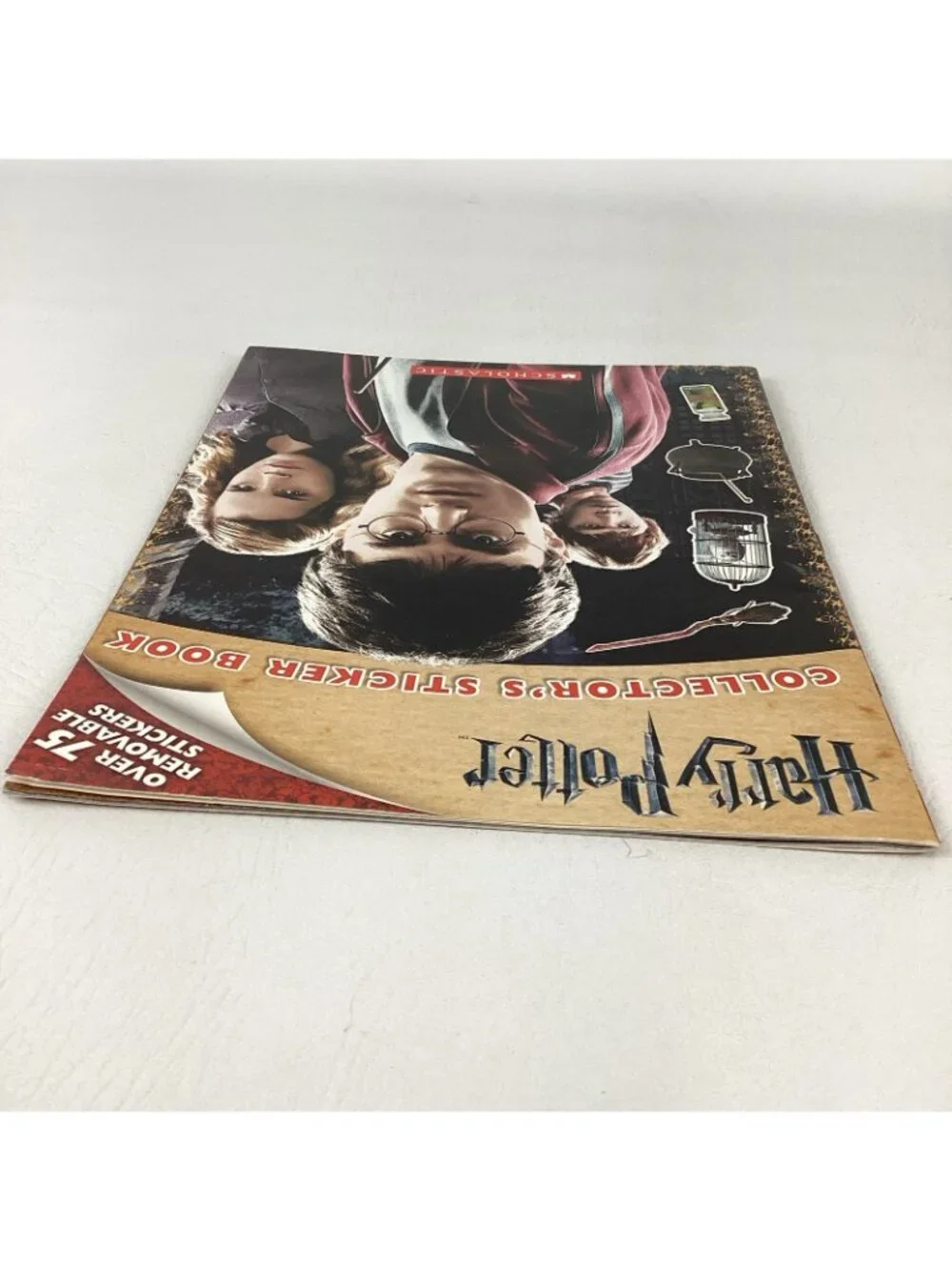 Harry Potter Collector's Sticker Book Scholastic 2010 Hogwarts Diagon Alley